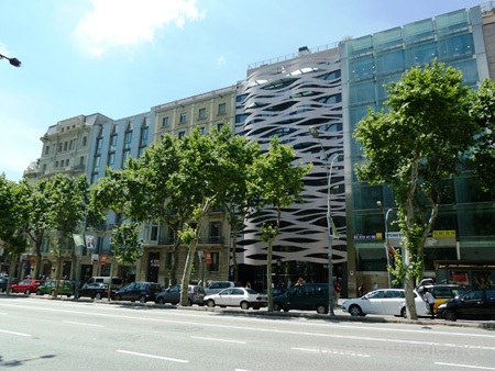 Paseo de Gracia, Barcelona.